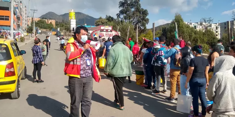 Hasta el 2 de febrero habrán más de 20 carrotanques de agua en Usme: Acueducto Bogotá