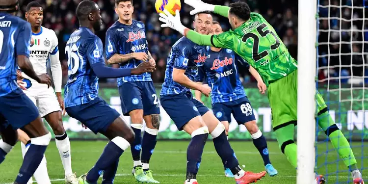 David Ospina en empate de Napoli con Inter