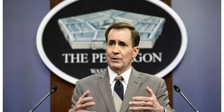 John Kirby, portavoz del Departamento de Defensa de Estados Unidos John Kirby, portavoz del Departamento de Defensa de Estados Unidos