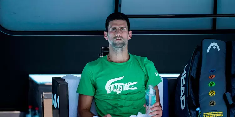 Novak Djokovic, no quiere vacunarse contra la covid-19 Novak Djokovic, tenista