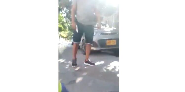 Operador de Air_e amenazado con arma de fuego Operador de Air_e amenazado con arma de fuego