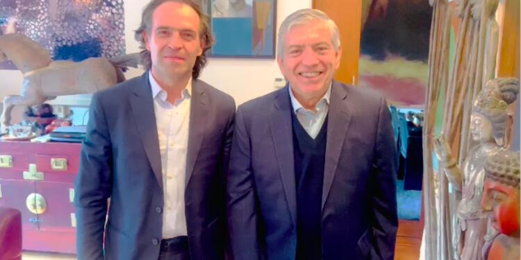 Federico Gutiérrez y César Gaviria
