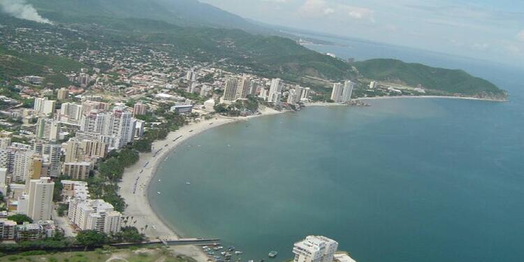 El Rodadero, lugar turístico en Santa Marta El Rodadero, lugar turístico en Santa Marta