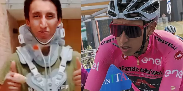Egan Bernal sigue su recuperación tras accidente
