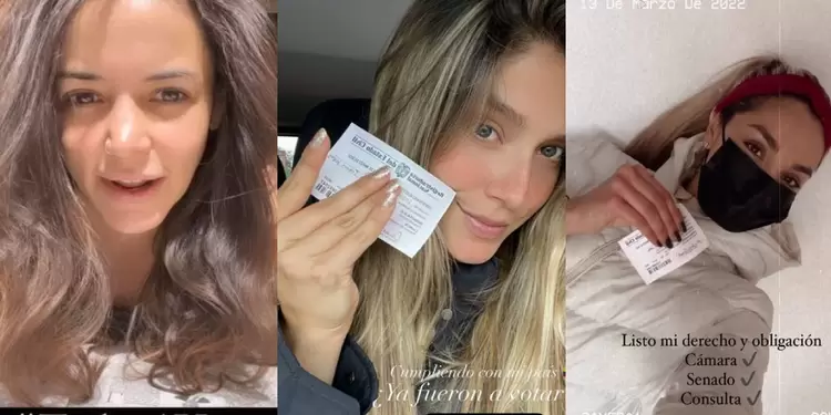 Famosos que votaron Famosos que votaron