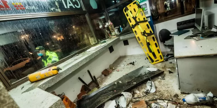 Atentado contra CAI de Arborizadora Alta al sur de Bogotá