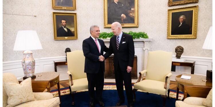 Iván Duque y Joe Biden Iván Duque y Joe Biden