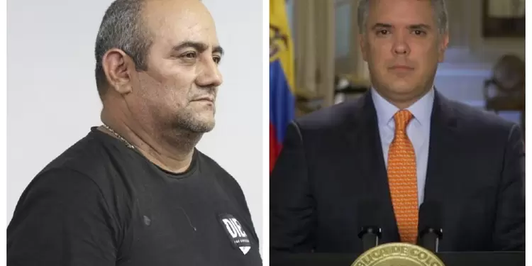 Iván Duque y Otoniel Iván Duque y Otoniel