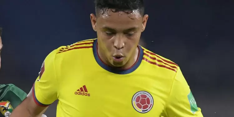 Luis Fernando Muriel en la Selección Colombia contra Bolivia