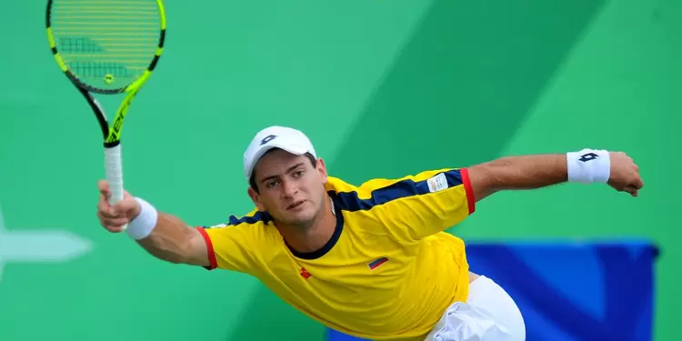 Nicolás Mejía en Copa Davis Nicolás Mejía, tenista colombiano en Copa Davis