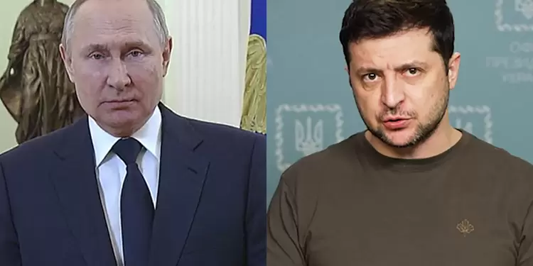 Putin y Zelenski Putin y Zelenski