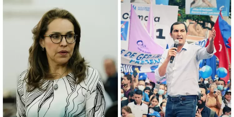 Viviane Morales y David Barguil Viviane Morales apoyaría a David Barguil en la consulta del 13 de marzo