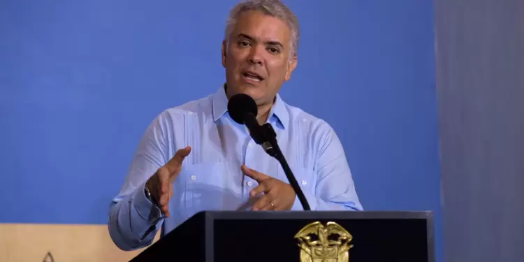El presidente Iván Duque