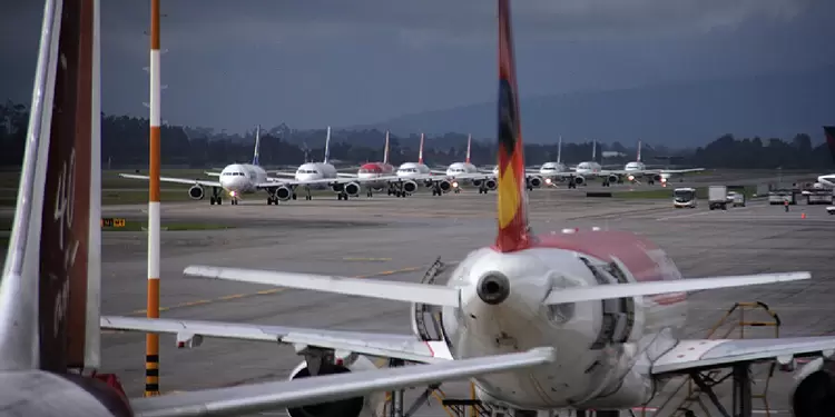 aterrizaje en Aeropuerto El Dorado