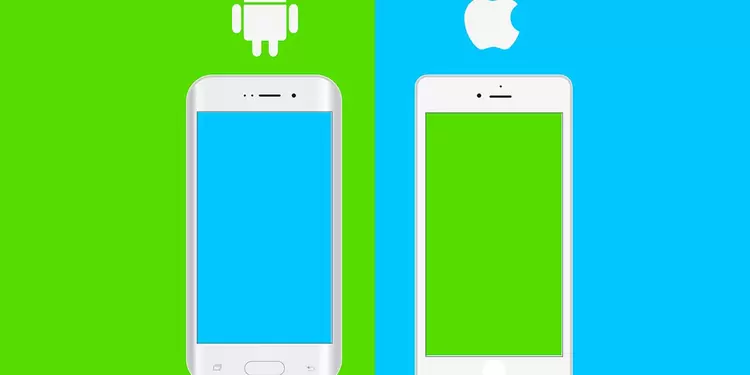 Teléfonos Android vs iPhone con iOS Android vs iPhone