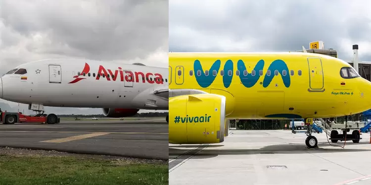 Aerolineas Avianca y Viva