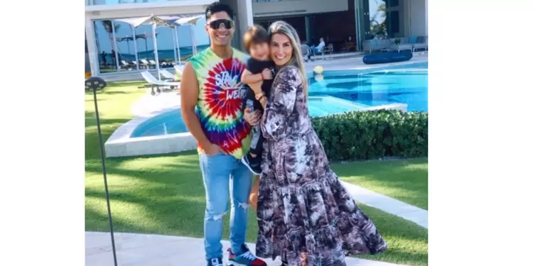 Chyno y Natasha Araos, su exesposa