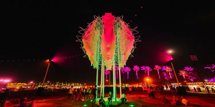 Zona del festival Coachella 2022 Festival Coachella 2022