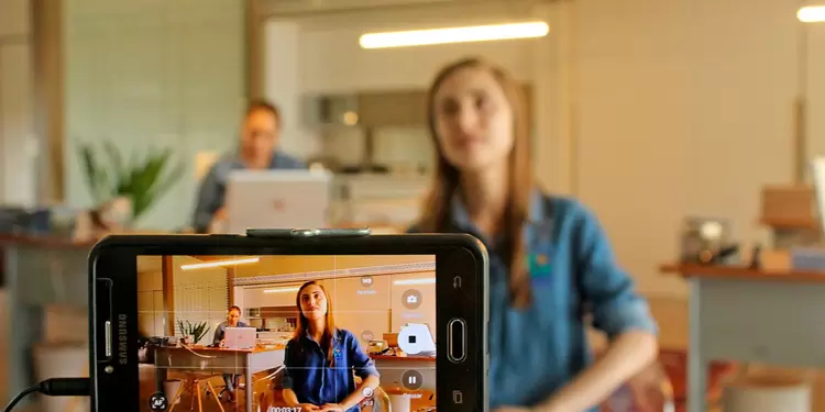 Grabación de video con celular Grabación de video con celular