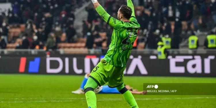 David Ospina, pieza fundamental en la victoria de Napoli ante Atalanta.