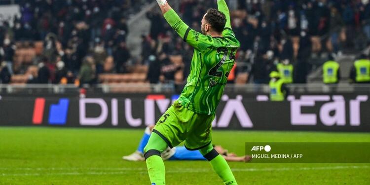 David Ospina, pieza fundamental en la victoria de Napoli ante Atalanta.