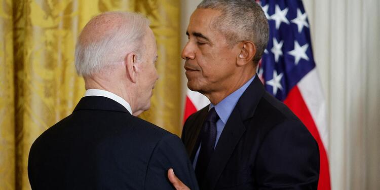 Joe Biden y Barack Obama, expresidentes de EE.UU. Joe Biden y Barack Obama