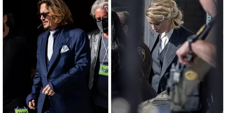 Johnny Depp y Amber Heard están enfrentados por supuesta violencia física.