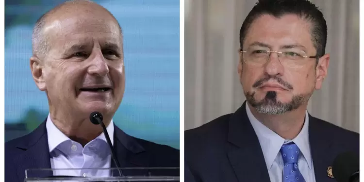 José María Figueres y Rodrigo Chaves José María Figueres y Rodrigo Chaves