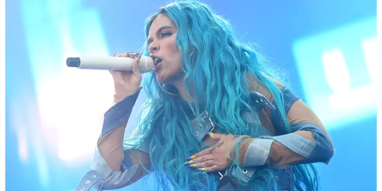 Karol G en su presentación de Coachella