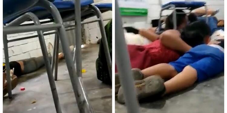 Niños en medio de fuego cruzado Niños en medio de fuego cruzado en El Tarra, Norte de Santander
