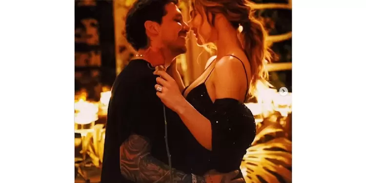 Abrazo Nodal y Belinda