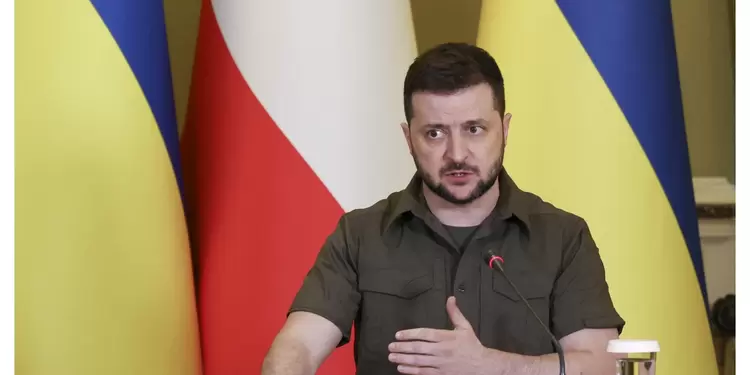 Presidente de Ucrania, Volodimir Zelensky Presidente de Ucrania, Volodimir Zelensky