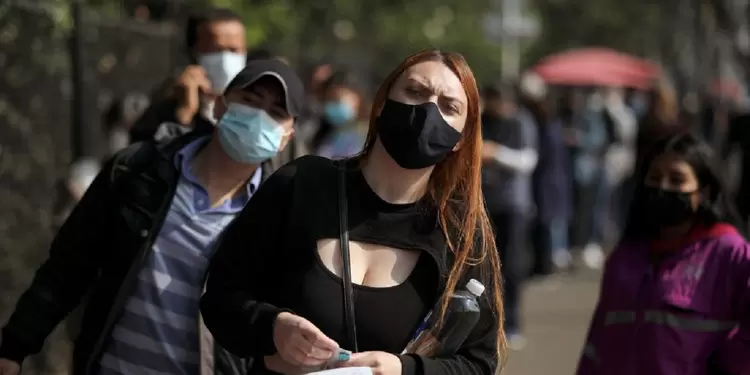 Uso de tapabocas en Bogotá, durante la pandemia covid-19.