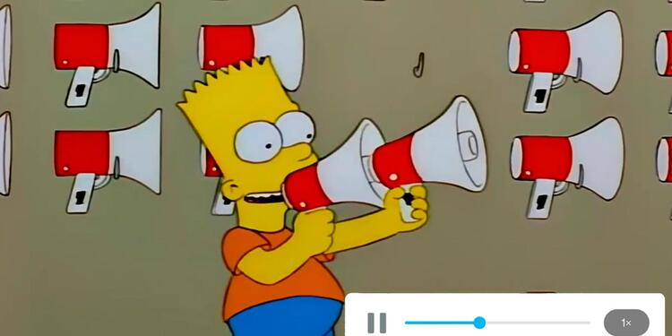 La voz de Bart Simpson es usada en notas de voz en WhatsApp Bart Simpson notas de voz en WhatsApp