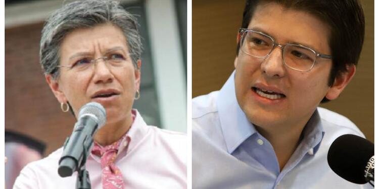 Claudia López y Miguel Uribe Turbay Claudia López y Miguel Uribe Turbay