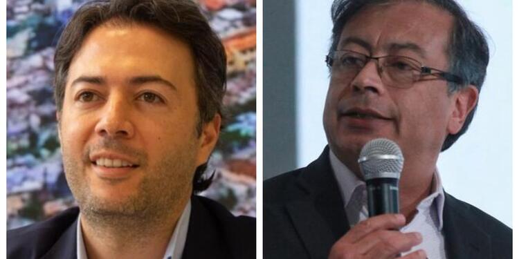 Daniel Quintero y Gustavo Petro Daniel Quintero y Gustavo Petro
