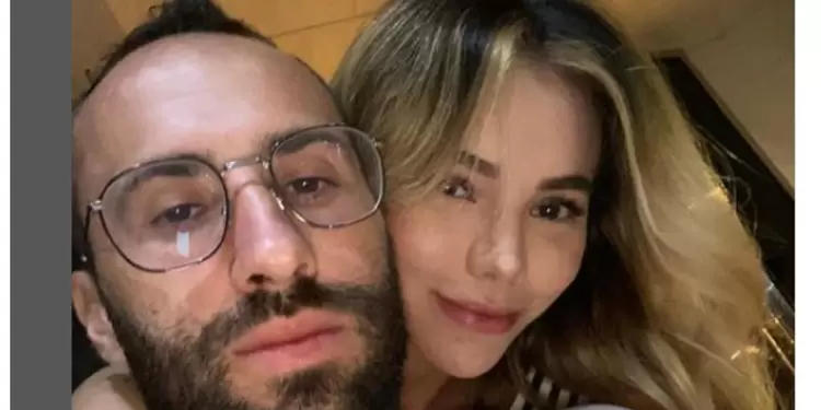 David Ospina y su esposa David Ospina y su esposa