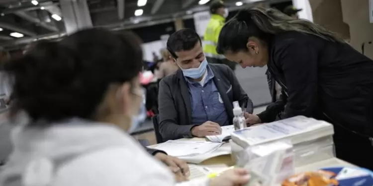 Jurados de votación en las elecciones presidenciales en Colombia 2022