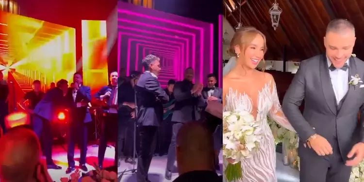 Show Jean Carlo Centeno y Jorge Celedón en boda de Paola Jara y jessi Uribe Show Jean Carlo Centeno y Jorge Celedón en boda de Paola Jara y jessi Uribe