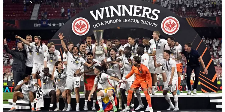 Frankfurt compeones de la Europa League Frankfurt compeones de la Europa League