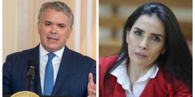 Iván Duque y Aida Merlano Iván Duque y Aida Merlano