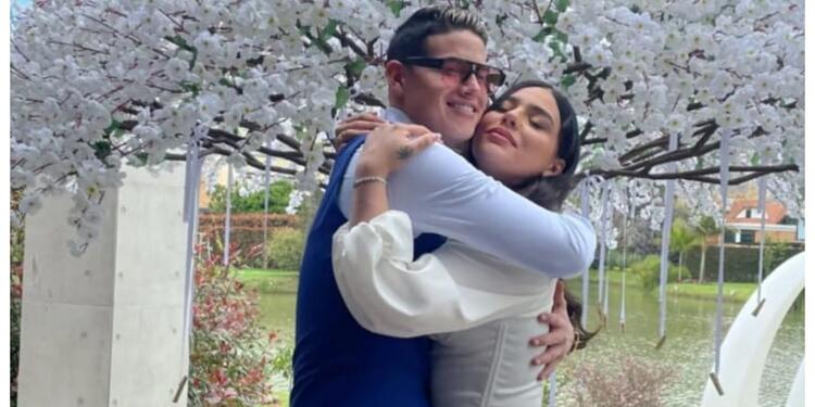 Juana Valentina y James Rodríguez