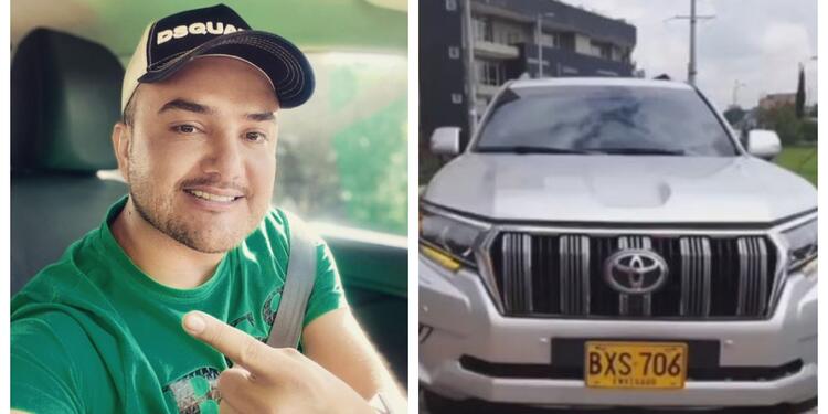 A Manager de Yeison Jiménez le robaron la camioneta en Bogotá