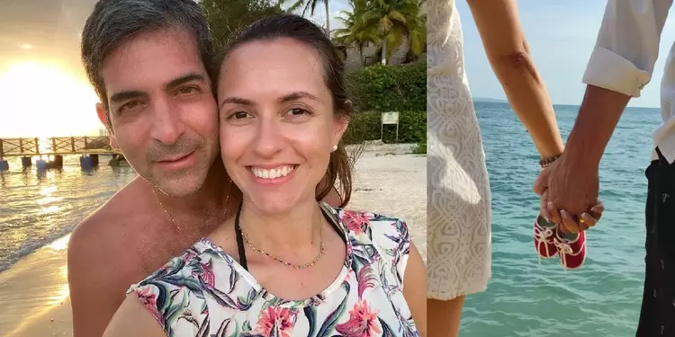 Marcelo Pecci y Claudia Aguilera en Cartagena