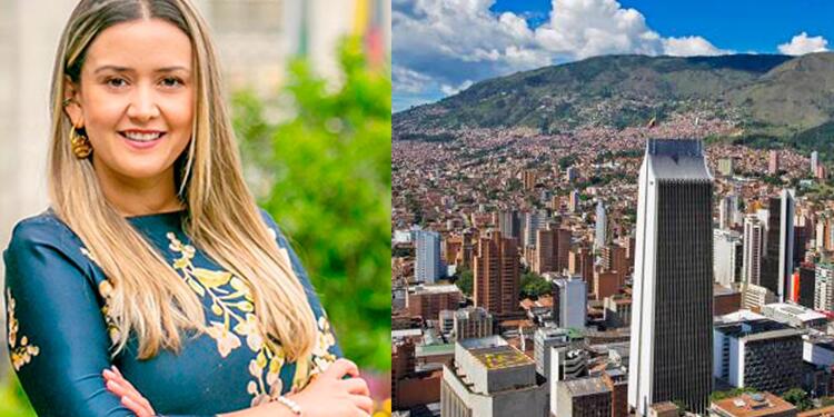 María Camila Villamizar, secretaria de Gobierno de Medellín María Camila Villamizar, secretaria de Gobierno de Medellín
