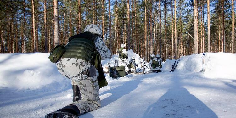 Militares de Finlandia en operativo Militares de Finlandia en operativo