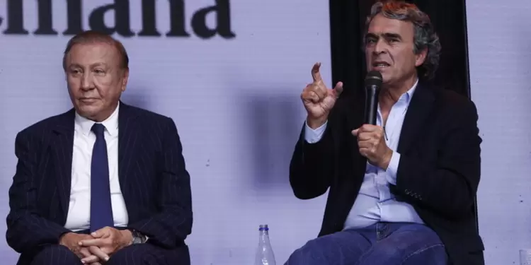 Rodolfo Hernández y Sergio Fajardo Rodolfo Hernández y Sergio Fajardo en debate presidencial
