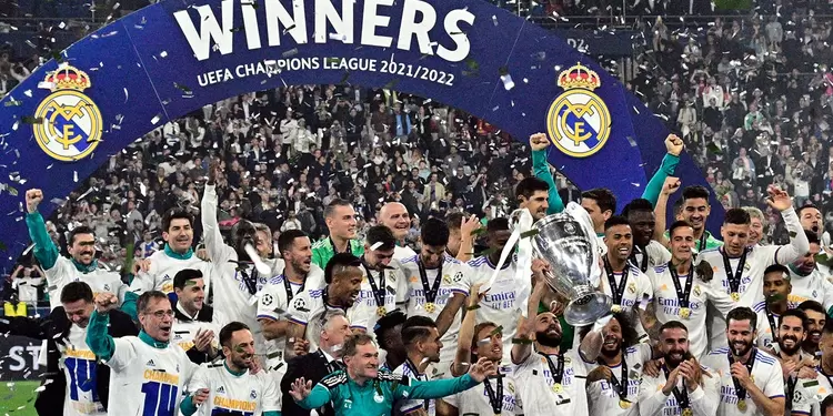 Real Madrid celebra triunfo de la Champions League Real Madrid gana la Champions League
