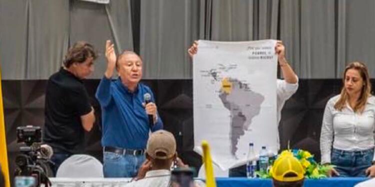 Cierre de campaña del candidato a la presidencia de Colombia de Rodolfo Hernández