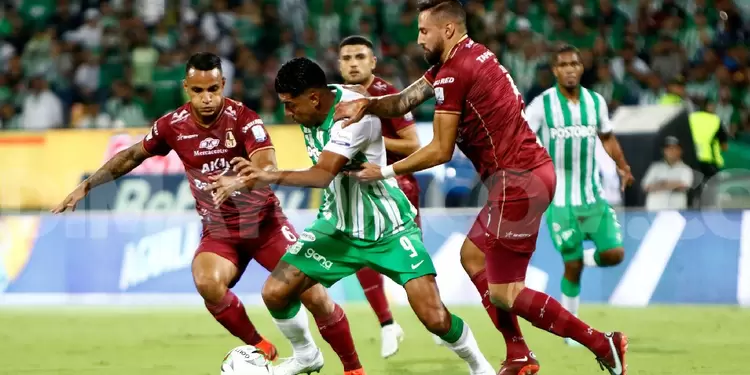 Atlético Nacional vs Deportes Tolima 2022